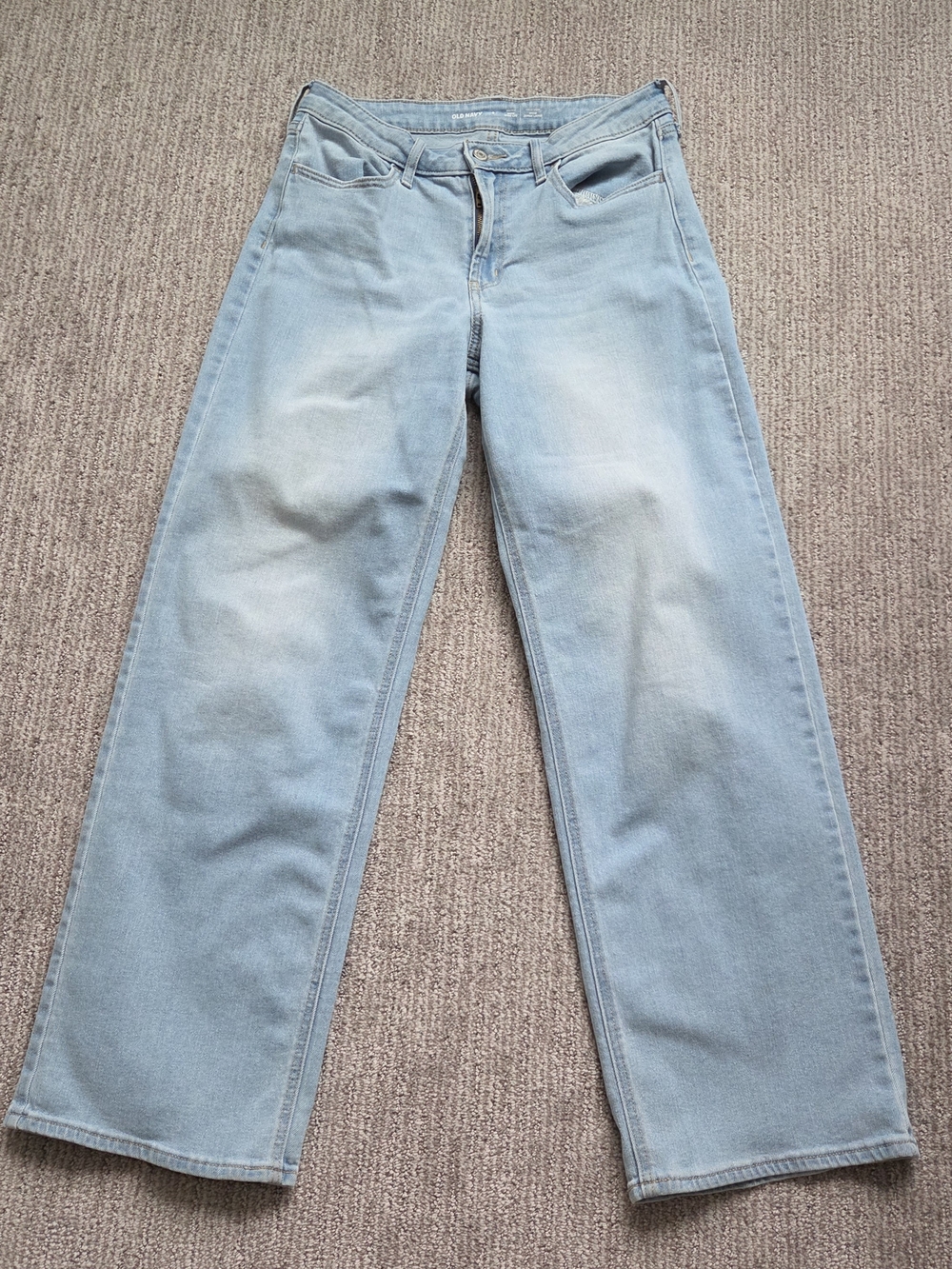 High-Rise Wow Wide Leg Jeans Size 6